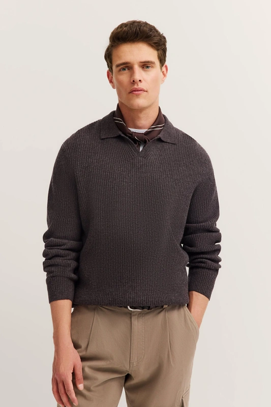 Пуловер шерстяной мужской Bugatti фото 3